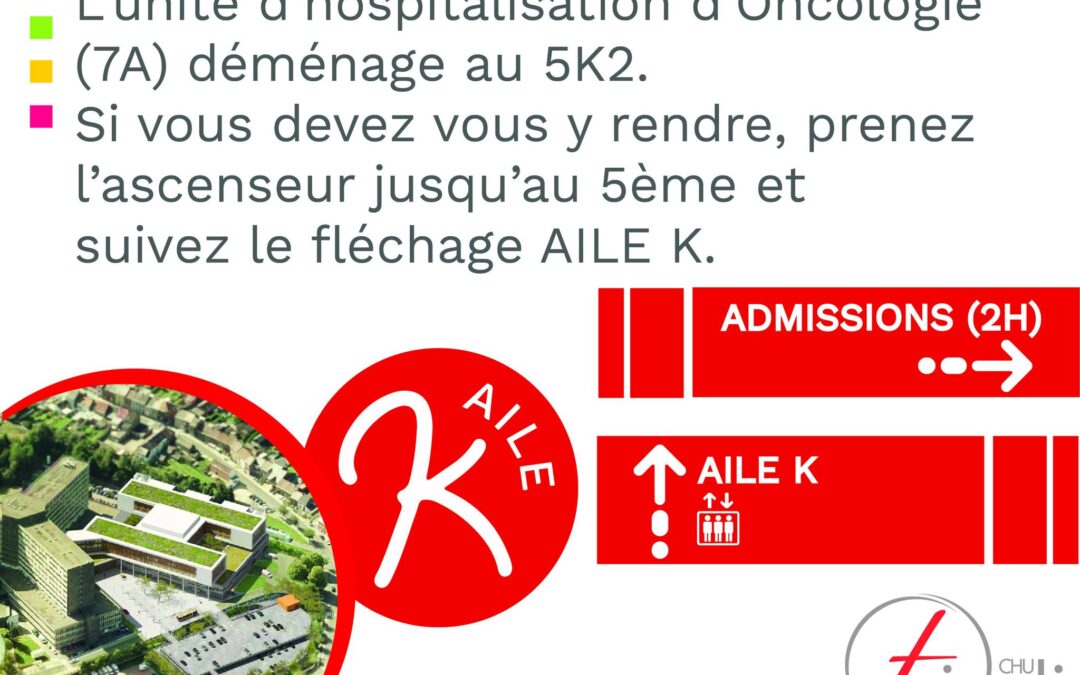 Déménagement du 7A vers le 5K2